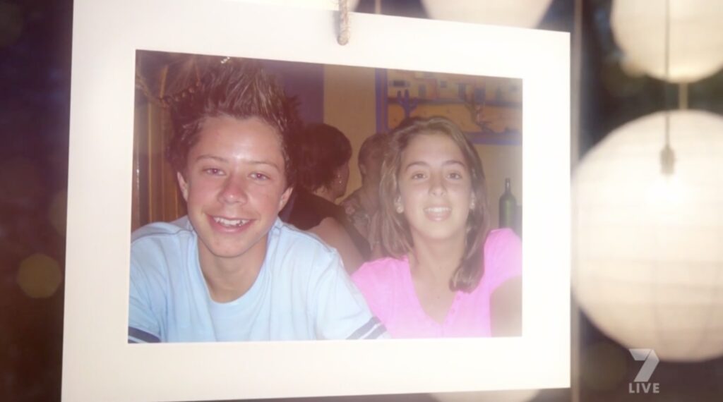 Dylan and Georgia in High School, Seven.